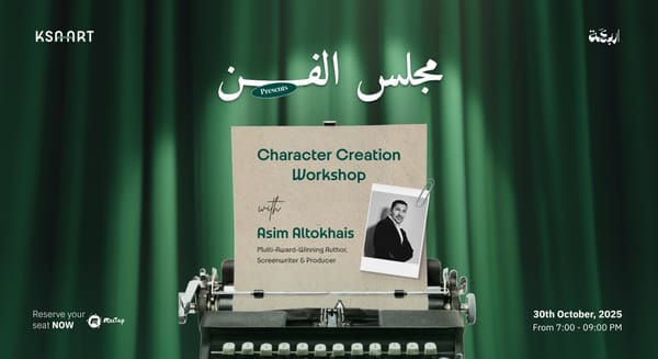 Arbaaa Hosts The Art Majlis x Asim Altokhais: Basics of Creating Characters